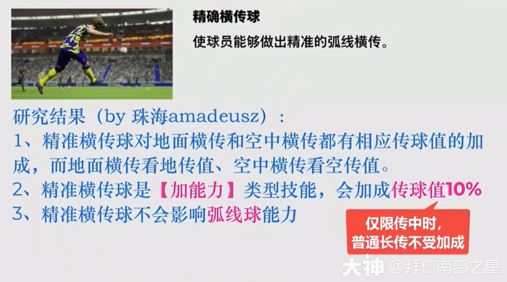 新版本 | 传球技能全解析_实况足球 | 大神